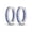 No.6, variant on MULA Original 925 Sterling Silver Large Hoop Earrings Hope Rainbow Flower AAA CZ for Women Jewelry Gift