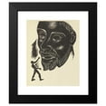 thumbnail image 2 of Letterio Calapai 20x24 Black Modern Framed Museum Art Print Titled - How God Fix Jonah Pl22 (1946), 2 of 5