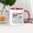 thumbnail image 3 of CafePress - Best. Dad. Ever. Mug - 11 oz Ceramic Mug - Novelty Coffee Tea Cup, 3 of 4