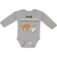 thumbnail image 3 of Inktastic I'm the Big Brother Ankylosaurus Bros Boys Long Sleeve Baby Bodysuit, 3 of 5