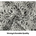 thumbnail image 6 of Boho Pillow Covers 20x20 Set of 2, Ethnic Design Decorative Throw Pillows Linen Black Gray Carpet Pattern Farmhouse Cushion Pillow Covers for Sofa Couch Outdoor Decor, 6 of 6