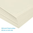 thumbnail image 4 of Papel de Origami Doble Cara Uxcell para Proyecto de Arte y Manualidades para Principiantes 50 Hojas Blanco Crema 8x8 pulgadas, 4 of 5