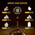 thumbnail image 3 of Christopher Bean Coffee - Vanilla Nut Butter Cookie Flavored Coffee, (Decaf Ground) 100% Arabica, No Sugar, No Fats, Made with Non-GMO Flavorings, 12-Ounce Bag of Decaf Ground coffee, 3 of 5