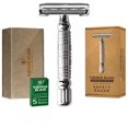 thumbnail image 1 of Maquinilla de afeitar Vikings Blade The Chieftain, 5 cuchillas y funda, 1 of 5