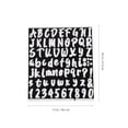 thumbnail image 2 of 10 Feuilles de Lettres et Chiffres Autocollants Alphabet, 2 of 9