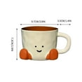 thumbnail image 6 of Foot Ceramic Cup under $5! Kadlawus Novelty Foot Shaped Ceramic Mug, Unique Coffee Mug Tea Cup for Home Office, Funny Gift Drinking Cup, Creative Shaped Mug for Coffee Lovers, Unusual Novelty Cup, 6 of 9