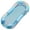 Blue, variant on Ultra-Comfortable Inflatable Pool Floating Bed with Glitter Accents for Summer Water Relaxation Beach Parties and Outdoor Lounging Furniture White