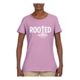 thumbnail image 2 of Wild Bobby Rooted in Christ Inspirational/Christian Women Graphic Tee, Light Pink, Small, 2 of 5