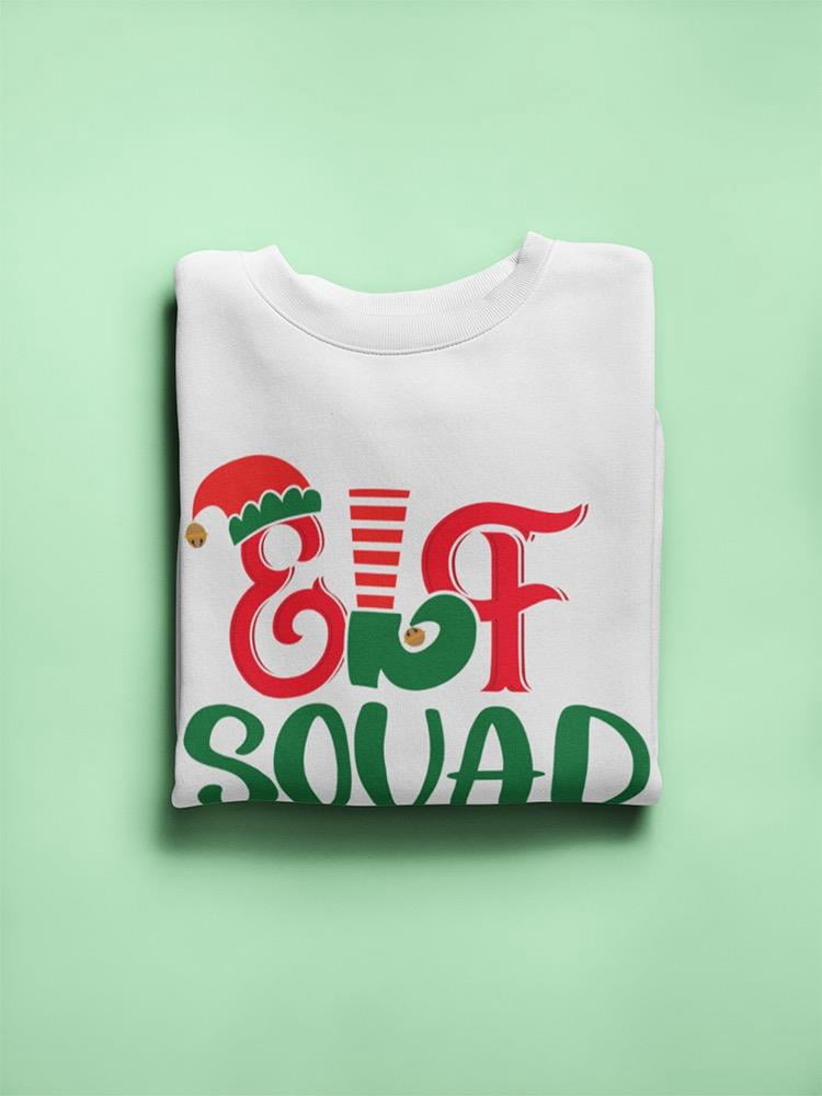 Elf Squad Sweatshirt Men - Men Sweatshirt, White, 2XL