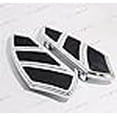 thumbnail image 3 of XKMT-Groove Rider Front FootBoard Floorboard Compatible With Harley Touring Softail 84-15 Chrome [B0779QWQHH], 3 of 4