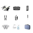 thumbnail image 2 of Injueey Dron con cámara plegable de 50 veces Fotografía aérea Control remoto Cuadricóptero Altura Sostener Gravedad Detección Avión Avión Accesorios para aéreos Blanco, 2 of 6
