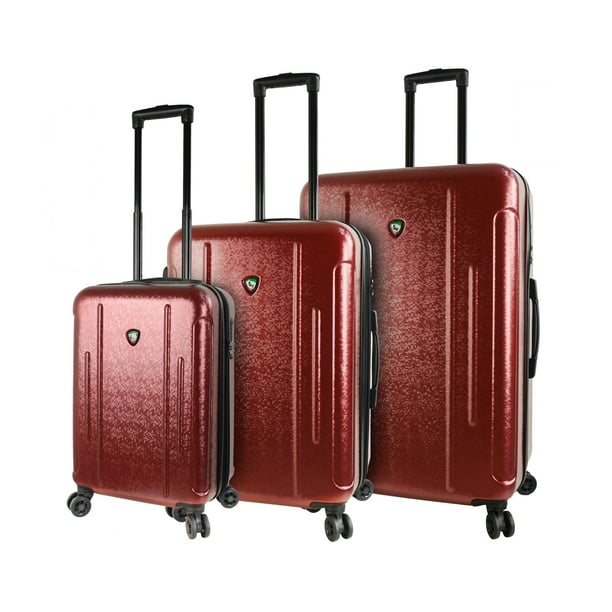 Mia Toro ITALY Manta Hardside Spinner 3 Piece Luggage Set - Walmart.com ...