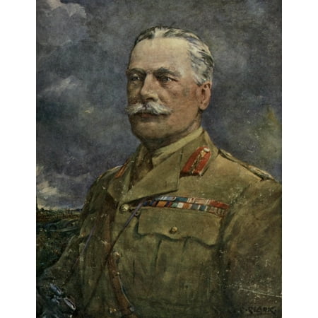 Childrens Story of the War 1915-19 Sir Douglas Haig Canvas Art - C Clark (18 x 24)