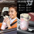 thumbnail image 5 of 30 Oz Tumbler Oil Painting Tumbler with Lid and Straw, Birthday Gift Cup for Friend Women Men Coffee Travel Mug Thanksgiving Day Halloween Christmas Gift Water Bottle, 5 of 7