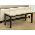 thumbnail image 2 of 44.5 in. Bench with Cream Upholstery and Foam Filler / Quick Setup for Dining or Living Areas, 2 of 6