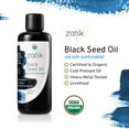 thumbnail image 3 of Zatik Naturals Black Cumin Seed Oil Cold-Pressed USDA Certified Organic Vegan Gluten-Free Non-GMO 6.76 fl oz, 3 of 7