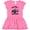 Raspberry with Polka Dots, variant on Inktastic Off Roading Girls Mudding Cute Girls Baby Dress