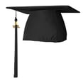 thumbnail image 4 of Matte Black Graduation Cap  Tassel, 4 of 7