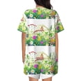 thumbnail image 3 of Rocae Plants and Insects for Two Piece Sleepwear Pajamas Sets for Women Soft Short-Sleeved Pjs with Lounge Shorts X-Large, 3 of 9