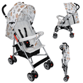 thumbnail image 1 of Carriola Bastón Ultra Ligera iBaby Vedo Estampado Plegado Plano Viajera beige, 1 of 9