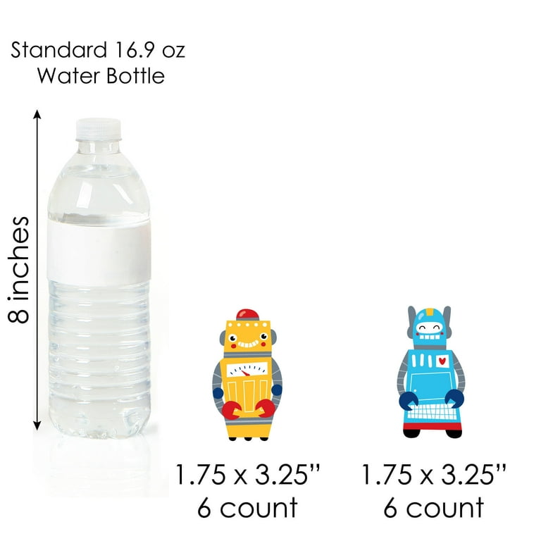 Printable Transformers Rescue Bots Birthday Water Bottle Labels 