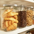 thumbnail image 5 of (2 pack) Ball Gallon Glass Jar with Glass Lid, 15.6 Cup Stackable Pantry Storage Container, Airtight Kitchen Canister for Flour, Sugar, Coffee, and Bulk Pantry Organization, 5 of 14