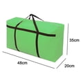 thumbnail image 2 of Bolsa de lona de almacenamiento Laklulu, bolsa de equipaje de viaje plegable y ligera, 2 of 5