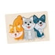thumbnail image 1 of Rompecabezas de animales, rompecabezas de inteligencia cognitiva, rompecabezas de formas para niñas Perro, 1 of 7