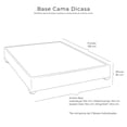 thumbnail image 5 of Box Base Cama King Size Azul DICASA Orlando, 5 of 5