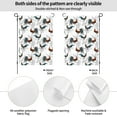 thumbnail image 2 of Wukai Cool Chicken Garden Flags Double Sided Welcome Garden Yard House Flags Outside Outdoor House (Only Flag), 2 of 8