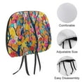 HANSHB Car Seat Headrest Covers, Universal Car Seat Head Rest Protector