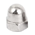 thumbnail image 2 of 20Pcs M6 Thread Dia Dome Head Cap Acorn Hex Nuts with 50Pcs M6X12mm Stainless Steel Hex Socket Button Head Screws, 2 of 7