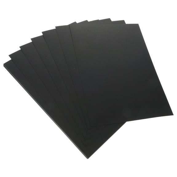 100 Sheets Black Cardboard Color Paper Thick Painting Invited