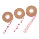 thumbnail image 2 of rollos de cinta de repuesto con estampado de corazones para San Valentín, ideal para envolver regalos, ideal para hacer manualidades de poliéster, como regalos de fiesta y lazos decorativos., 2 of 6