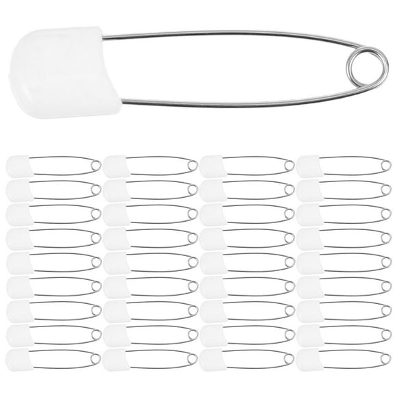 60pcs Baby Nappy Brooch Pin Kids Cloth Diaper Safety Pin Baby Clothes Decor