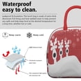 thumbnail image 3 of Womens Red Christmas Reindeer Pattern Lunch Box for Work,Insulated Lunch Bag for Women,Loncheras Para Mujer,Leakproof Adult Lunch Bag for Work,Beach,Travel,Picnic,Camping, 3 of 7