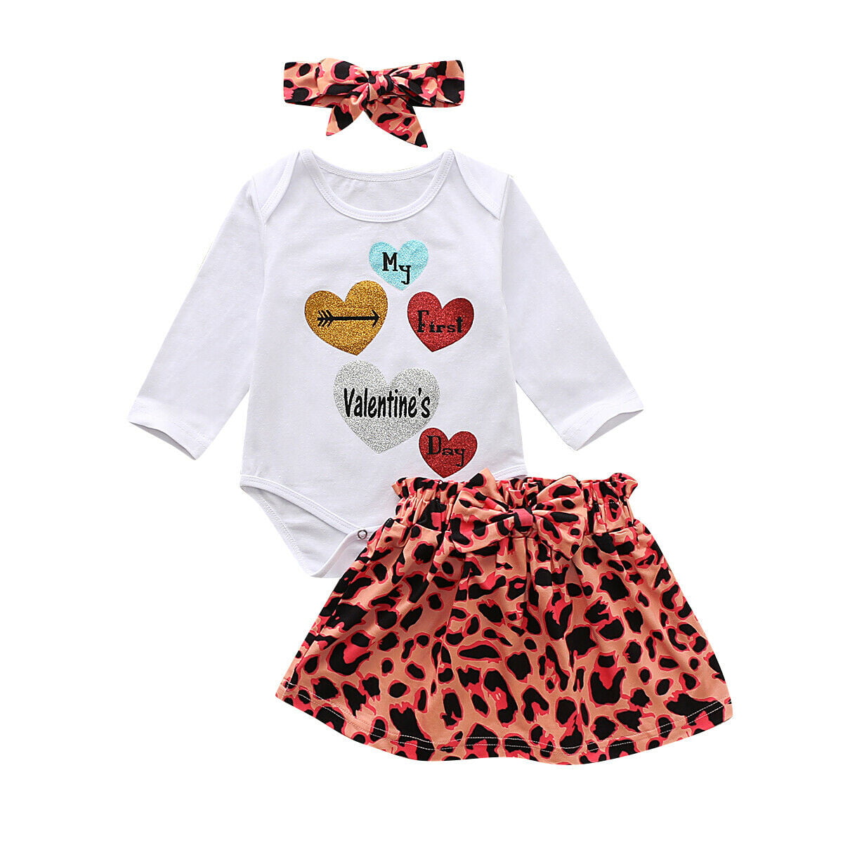 Details about   2pc Kids Baby Girls Summer Dress White Flare sleeve Blouse Tops+Floral Skirt Set 