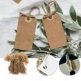 thumbnail image 5 of Phenofice 1000Pack Natural Macrame Cord Tag Rope Square Display 11.8x0.3x0.1in, 5 of 5