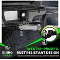 thumbnail image 3 of Rhino USA 2-Inch Dual Ball Hitch With Heavy Duty Reversible Tow Hitch for 2 Inch and 2-5/16 Trailers, Includes Weatherproof Anti-Theft Locking Hitch Pin, 3 of 5