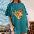 thumbnail image 2 of IROINNID Womens Short Sleeve Summer Beach Printed Casual Top Pullover T-shirt, 2 of 7