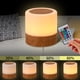 thumbnail image 3 of Luz de noche, lámpara táctil recargable para mesita de noche, mini luz de noche regulable con luz cálida y cambio de color, control remoto incluido, 3 of 5
