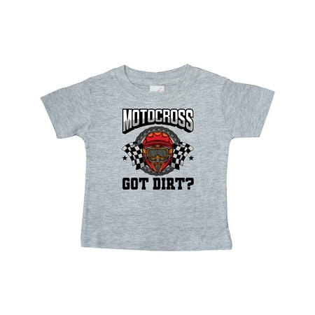 

Inktastic Motocross Dirt Biking Got Dirt Gift Baby Boy or Baby Girl T-Shirt