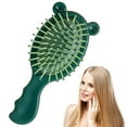 thumbnail image 4 of SATRINO Mini Hair Brush, Detangling Hairbrush for Dry and Wet Hair, Small Size Travel Detangler Brush for Girls Boys Kids Women Men for All Hair Types (G), 4 of 8