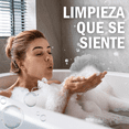 thumbnail image 3 of Esponja de baño Loofah de 60g borla exfoliante corporal Blanco, 3 of 4