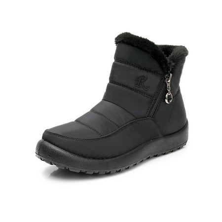 

Ymiytan Women s Warm Mid-Calf Winter Snow Boots Size 4-9