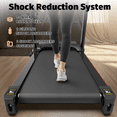 thumbnail image 6 of FLIMDER 2.5HP Folding Treadmills for Home with Bluetooth & Incline, Portable Running Machine Electric Compact Treadmills Foldable for Exercise Home Gym Fitness Walking Jogging, 6 of 6