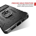 thumbnail image 3 of iPhone 13 Case with Slide Camera Cover & Kickstand, TECHCIRCLE Rugged Military Grade Protective Cover Ring Stand Magnetic Case for iPhone 13 6.1 inch 2021, Black, 3 of 7