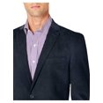 thumbnail image 3 of NAUTICA Mens Modern-fit Active Stretch Navy Cotton Blend Corduroy Jacket 42R, 3 of 3