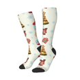 thumbnail image 2 of Saiise Bluey Funny Socks Men Women Boys Kids Adults Novelty Graphic Crew Tube Socks Crazy Design Casual Dress Socks for Sports,Running,Travel, 2 of 7