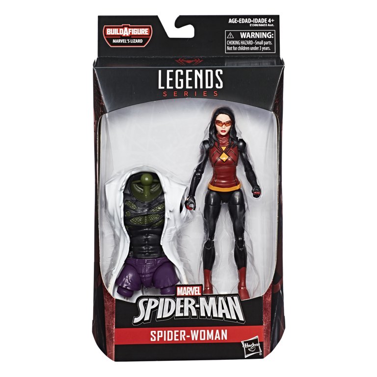 Free Shipping! Spider-Man Legends Series 6-inch Spider-Woman